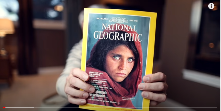 Famous National Geographic Photo of Afghan Girl