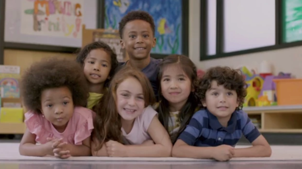 Group of smiling kids