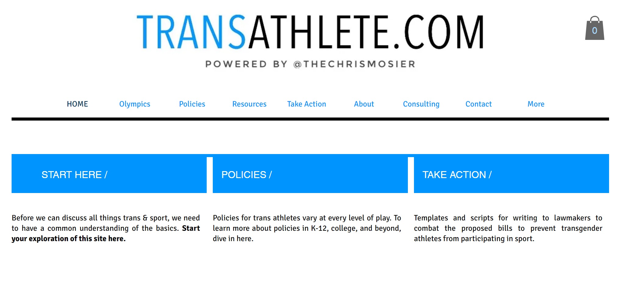 Picture of the transathlete.com