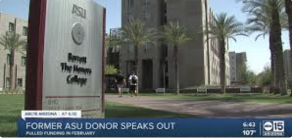 ASU's Barrett Honors College too liberal for one former donor