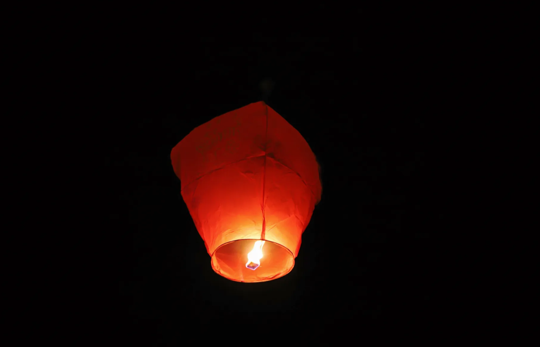 Lantern in the sky
