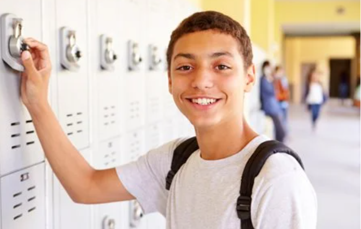 kid at locker