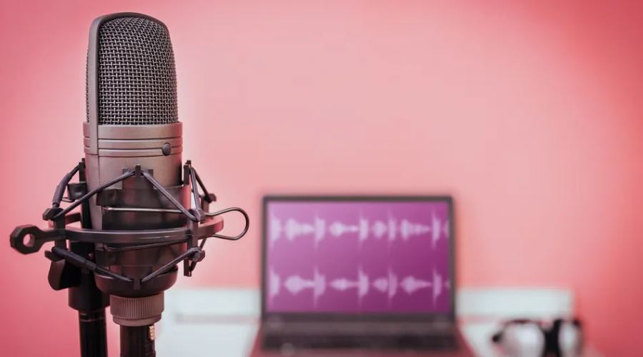 Podcasting microphone